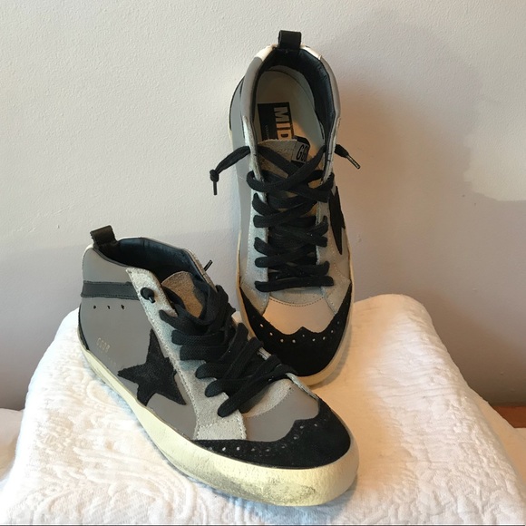 NIB**GOLDEN GOOSE**Hightop Sneakers EU 37 US 7 - Picture 3 of 8